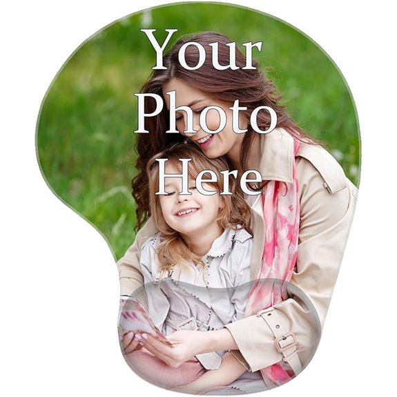 Custom Photo Wrist Support Mouse Pad