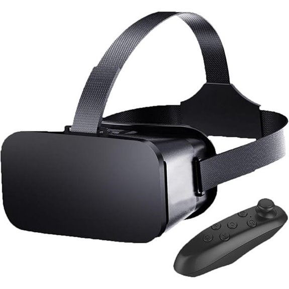 VR Headset with Controller for Phones (4.5-6.7)