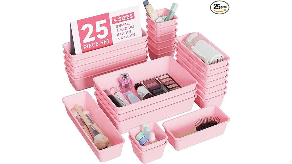 plastic organizer set