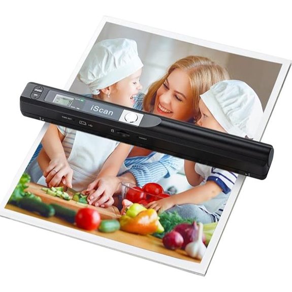 Portable Handheld Scanner for Documents and Photos