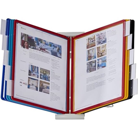 Durable Instaview20 Pocket Expandable Desktop Reference System