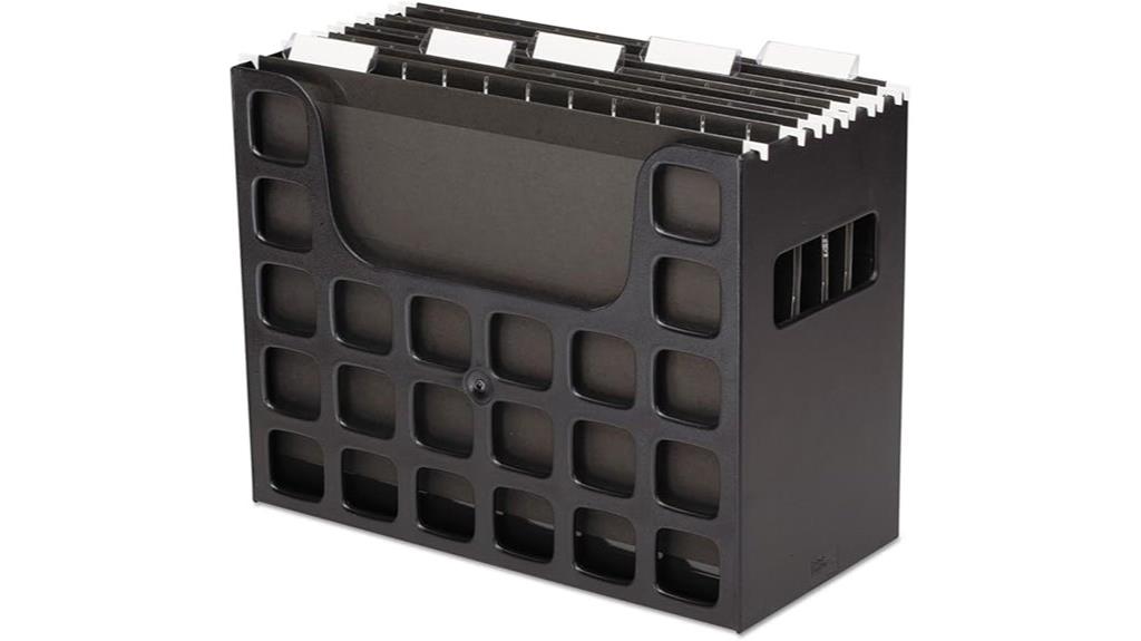 portable file with handles