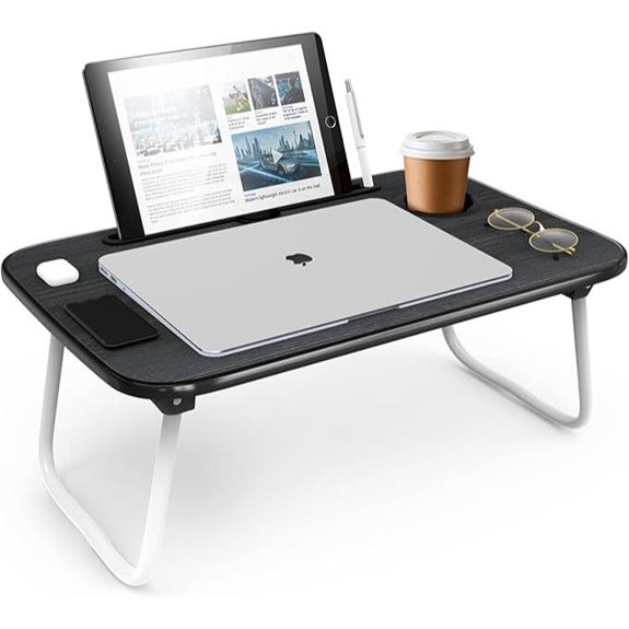 Laptop Bed Tray with Foldable Legs