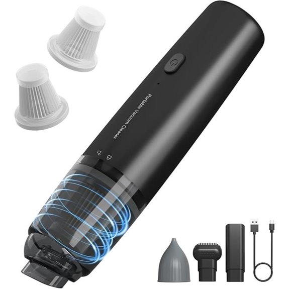 Cordless Handheld Vacuum with HEPA Filter
