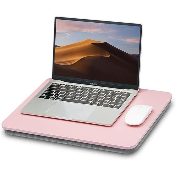 Portable Lap Laptop Desk with Pillow Cushion