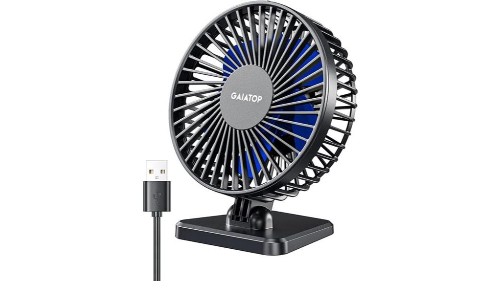 portable quiet usb fan