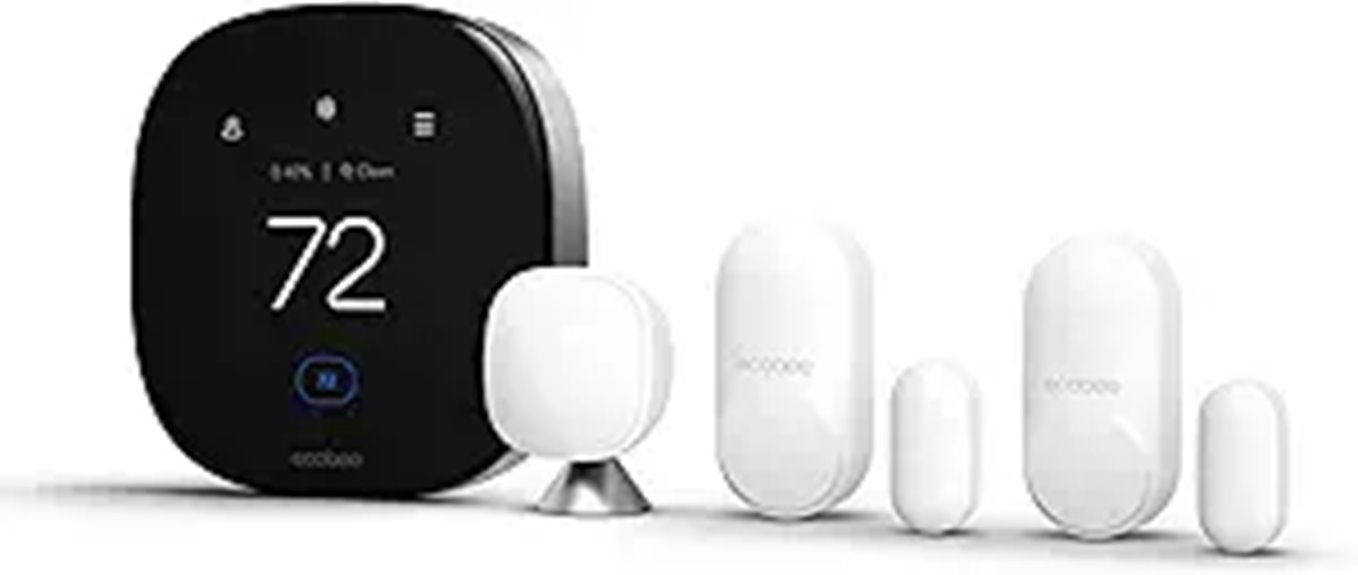 ecobee Smart Thermostat Premium 2-Pack with Sensors