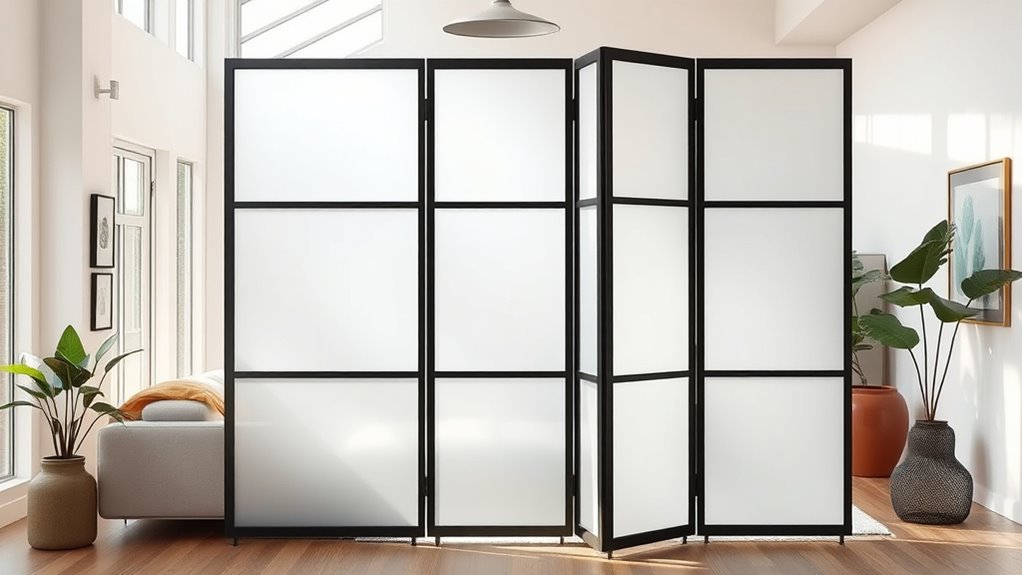 privacy divider selection criteria