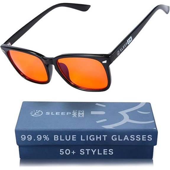 Blue Light Blocking Glasses for Sleep & Eye Protection