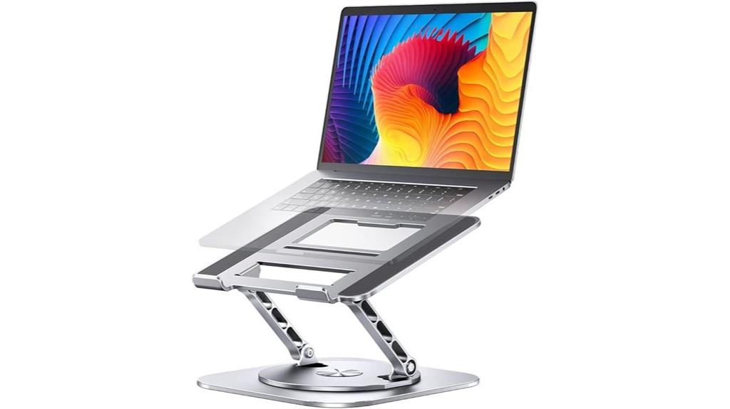 rotatable adjustable laptop stand