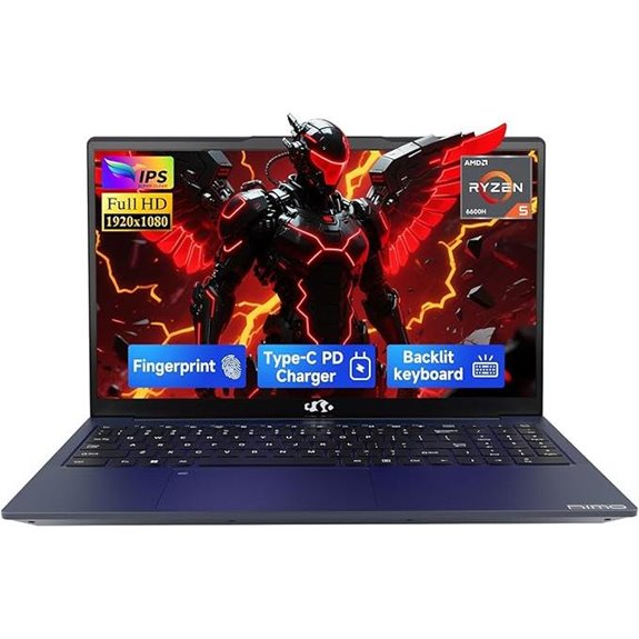 NIMO 15.6 Ryzen 5 Gaming Laptop with SSD