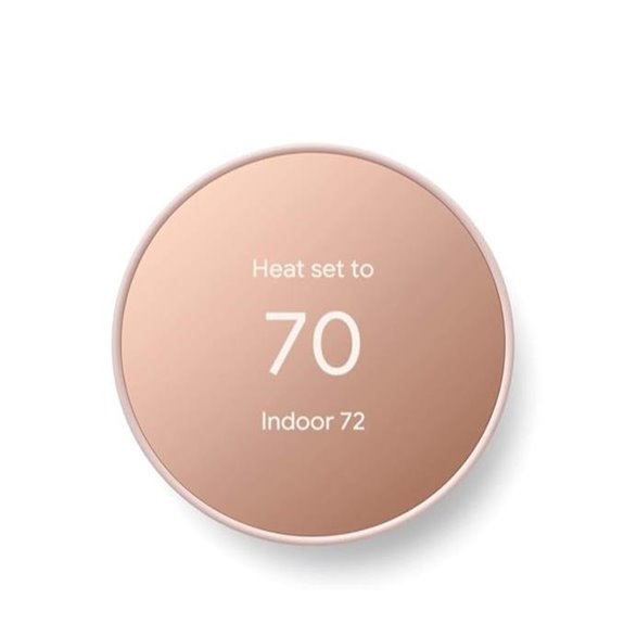 Google Nest Smart WiFi Thermostat Sand