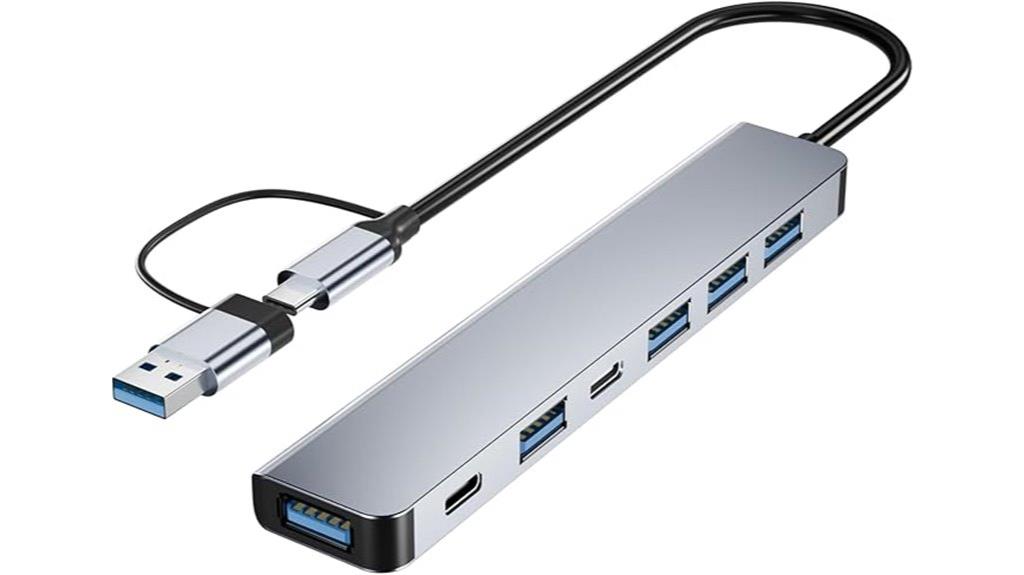 seven port usb hub