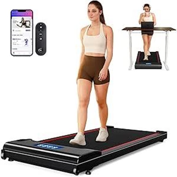 NeoSilent Walking Pad Treadmill with App and Remote