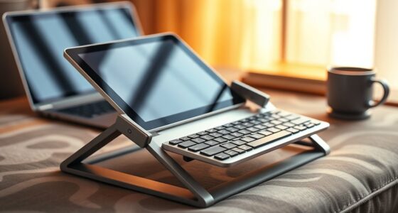 top adjustable lap stands