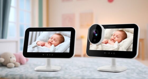 top dual camera baby monitors