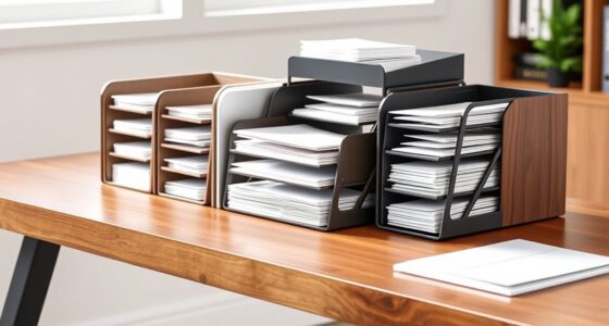 top letter tray organizer list