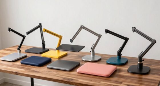 top monitor arm laptray combos