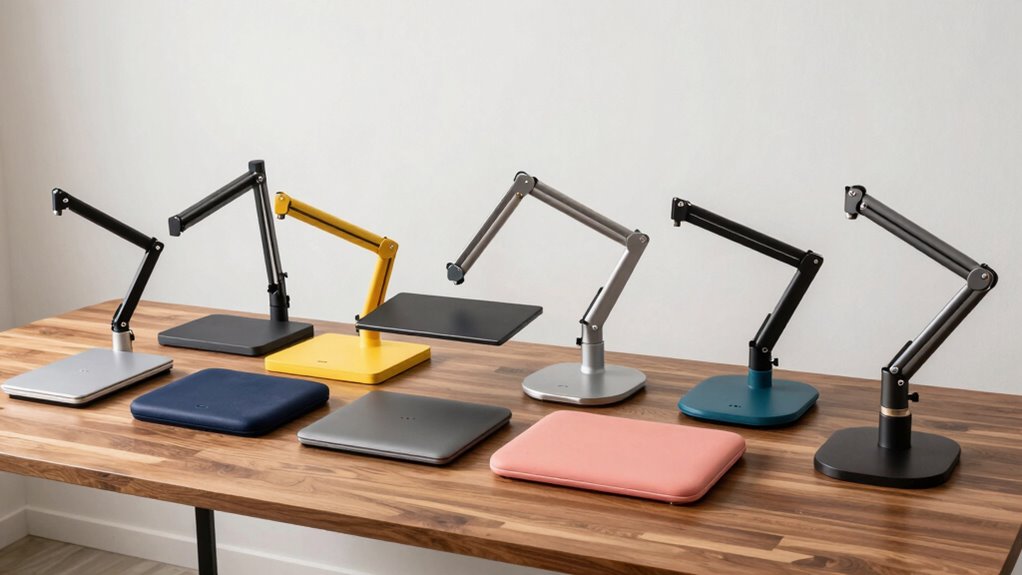 top monitor arm laptray combos