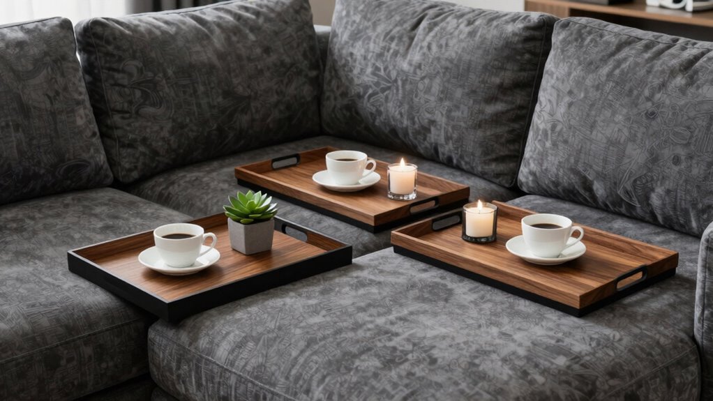 top sofa arm tray selections