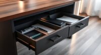 top under desk drawer options
