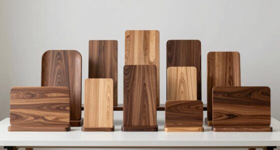 top wooden monitor risers