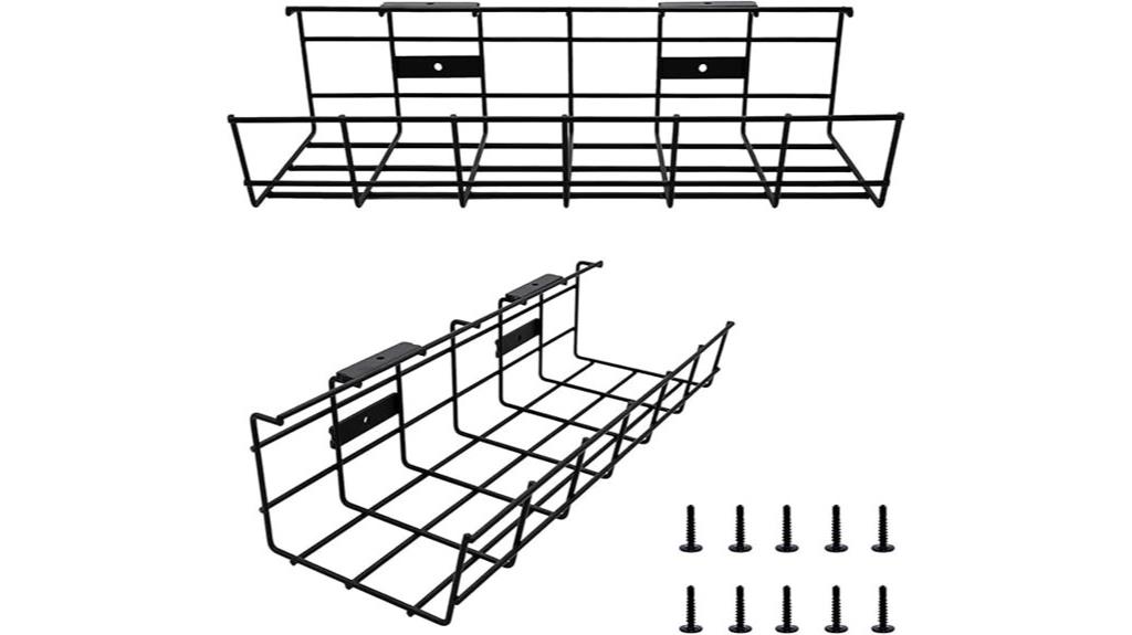 under desk cable organizer