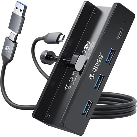 ORICO 4-Port USB 3.0 Hub with Power Supply
