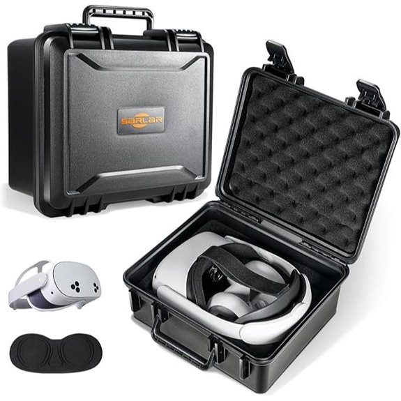 Sarlar VR Headset Carrying Case for Meta Quest 3/2
