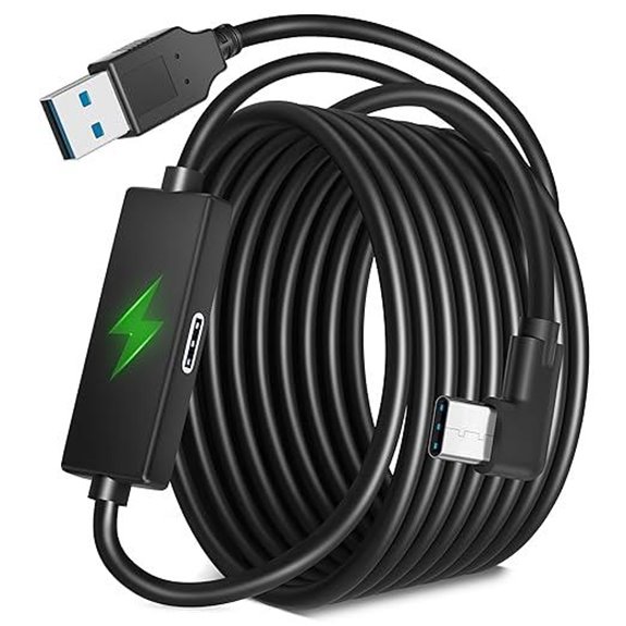 Kuject USB-C Charging & Data Cable for VR Headsets