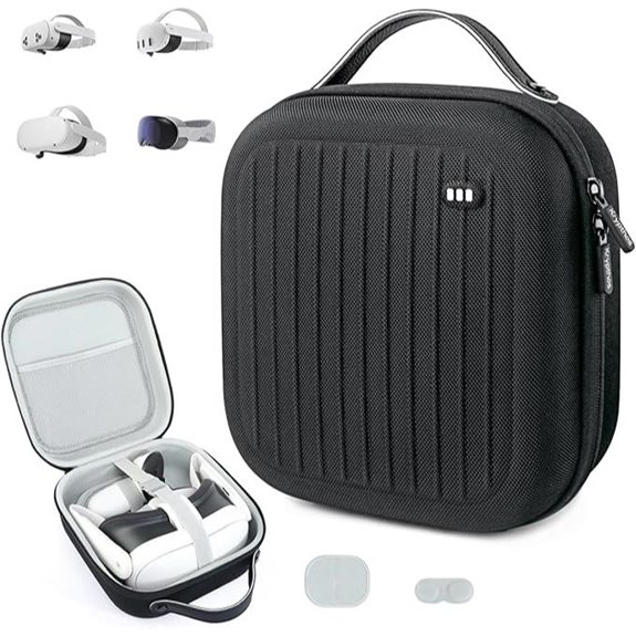 Krypthos VR Headset & Controllers Carrying Case