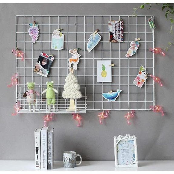 GBYAN 2 Pack Wall Grid Panels with Light