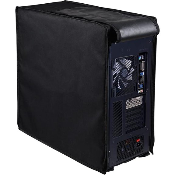 Waterproof CPU Dust Cover with Zipper for Desktop PC