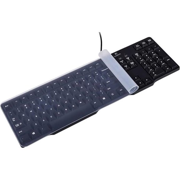 Universal Waterproof Silicone Keyboard Protector Cover