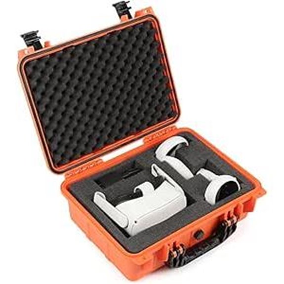 G-PLUS Waterproof VR Headset Carrying Case with Foam