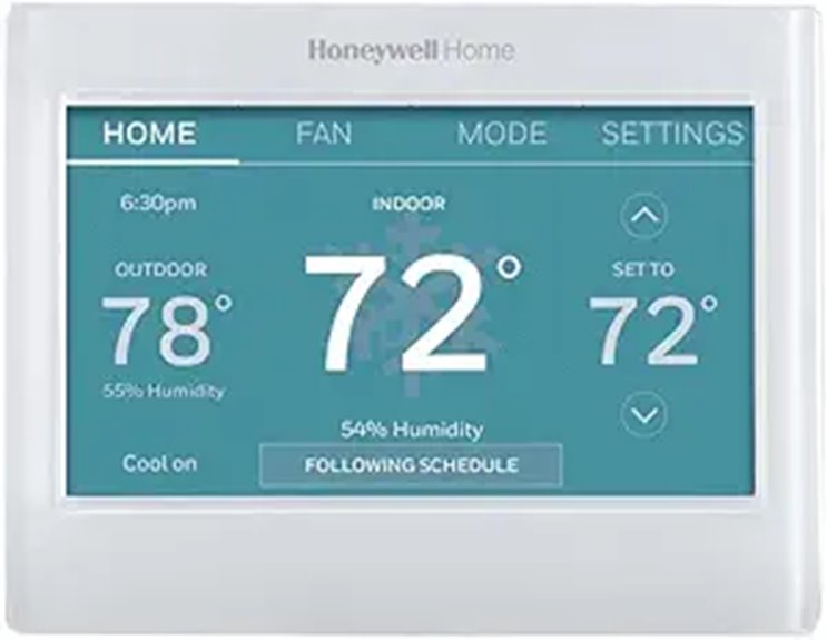 Honeywell Smart Color Wi-Fi Thermostat with Alexa