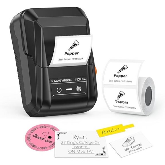 SUPVAN T50M Pro Bluetooth Label Maker with Tape
