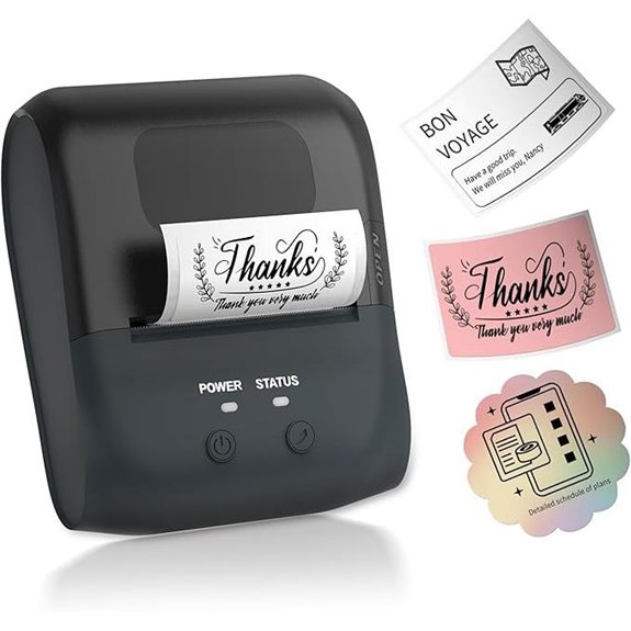 Bluetooth Label Maker Printer for Small Business
