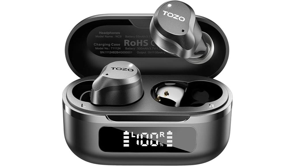 wireless earbuds with noise canceling