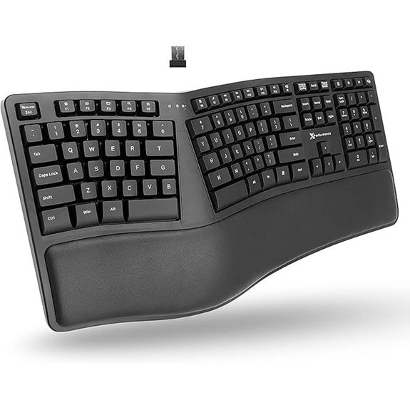 X9 Wireless Ergonomic Keyboard with Wrist Rest