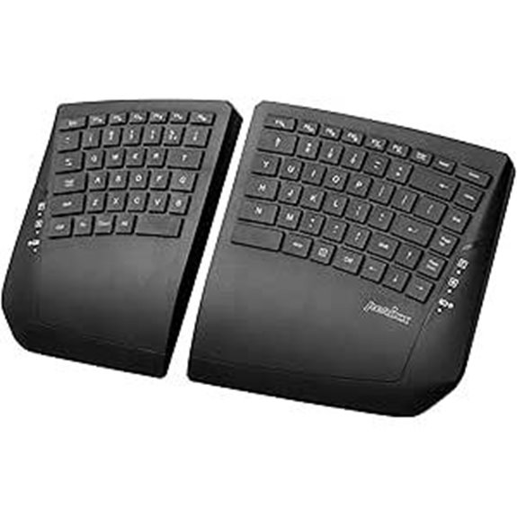 Perixx PERIBOARD-624B Wireless Ergonomic Split Keyboard