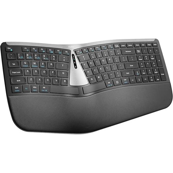 Nulea RT07B Wireless Ergonomic Split Keyboard