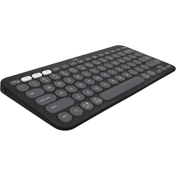 Logitech Pebble Keys 2 K380s Multi-Device Wireless Keyboard