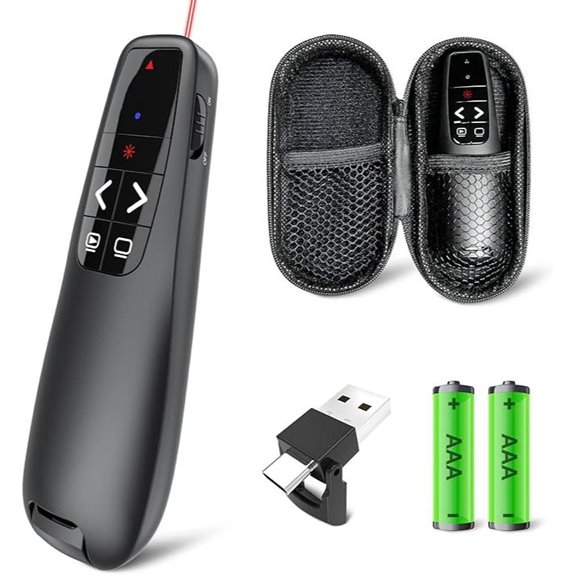 wireless presentation clicker