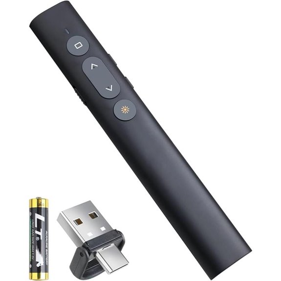 Presentation Clicker Remote for Windows and Mac