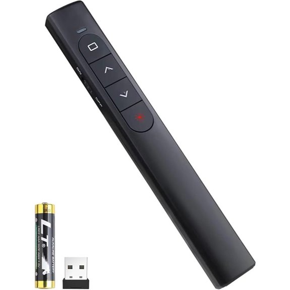 wireless remote with controls