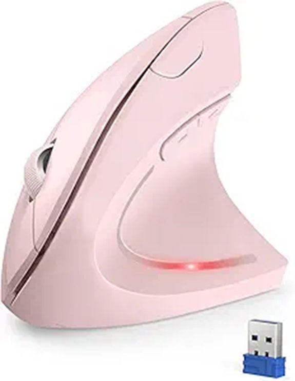 TECKNET 2.4G Ergonomic Mouse Vertical Wireless