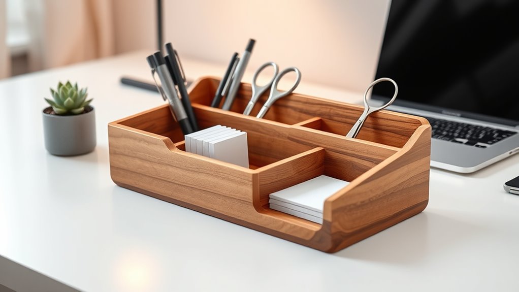 wooden desk organizer considerations