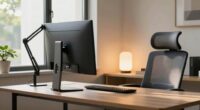 adjusting your monitor height