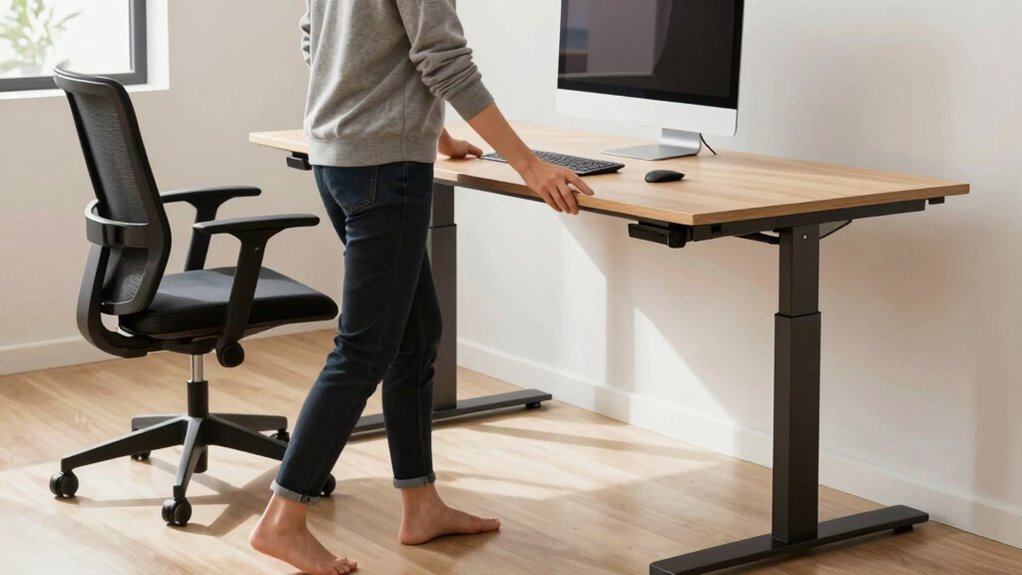 alternate sitting and standing